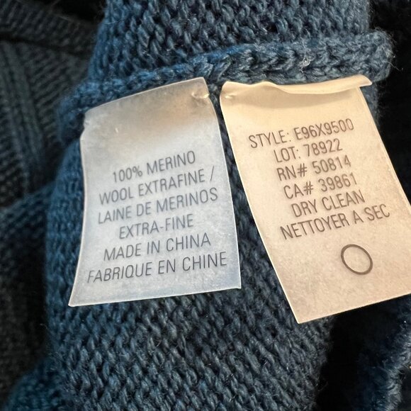 Eli Tahari Wool Tunic Sweater Size S/P - Picture 9 of 9